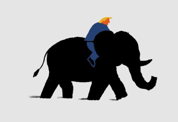 The calculated desperation of Trump-a-palooza